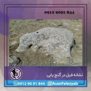 نشانه فیل دفینه یابی